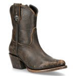 Taupe New Rock West Ankle Boots