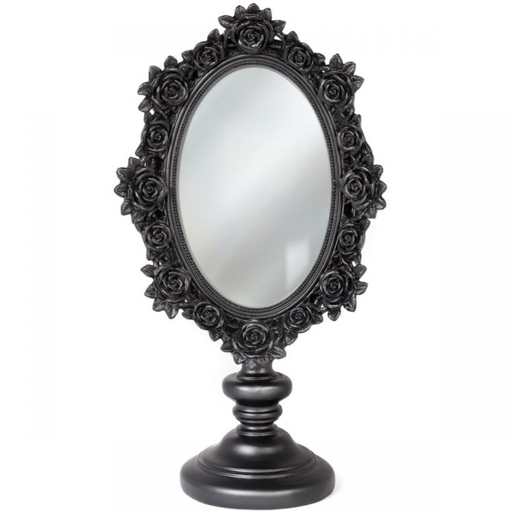 Miroir 'Black Rose' Noir