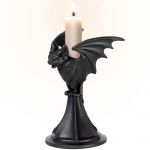 Black 'Vespertilio' Candlestick