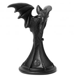 Black 'Vespertilio' Candlestick