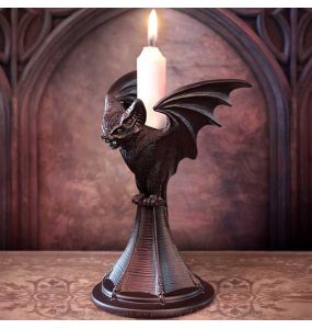 Black 'Vespertilio' Candlestick