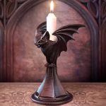 Black 'Vespertilio' Candlestick