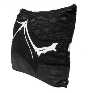 Coussin Imprimé 'Wing Bone' Noir