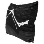 Coussin Imprimé 'Wing Bone' Noir