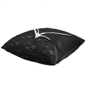 Coussin Imprimé 'Wing Bone' Noir