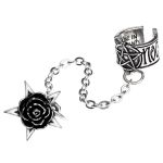 Boucle d'Oreille 'Rosa Nocta'