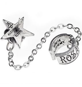 Boucle d'Oreille 'Rosa Nocta'