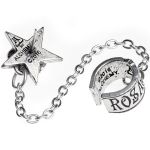 Boucle d'Oreille 'Rosa Nocta'