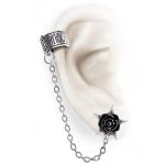 Boucle d'Oreille 'Rosa Nocta'