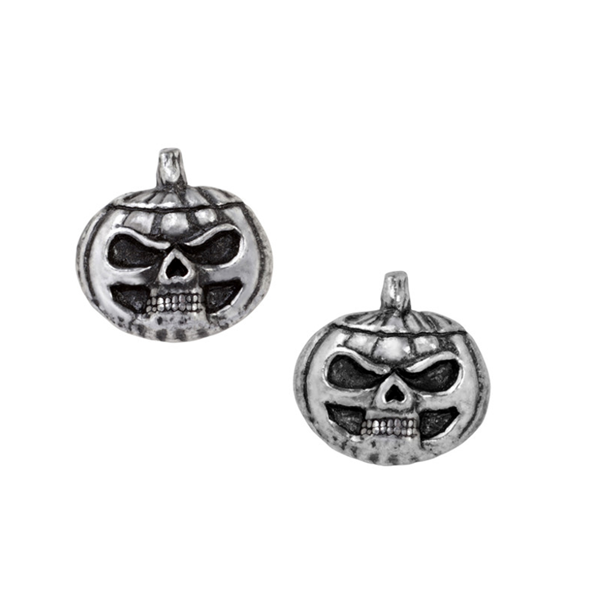 Soul-Cats - Boucles D'oreille Clou Halloween - Crâne Effrayant - Acier Inoxydable