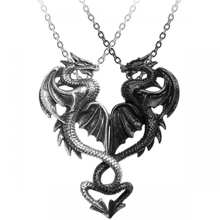 Collier 'Draconic Tryst' by Alchemy Gothic • the dark store™