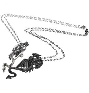 Draconic Tryst Couple's Friendship Necklace