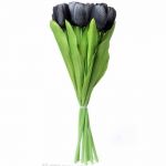 Bouquet de 9 Tulipes Noires