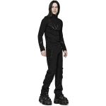 Pantalon 'Punk Spider Mesh' Noir