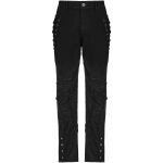Pantalon 'Punk Spider Mesh' Noir
