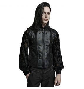 Black 'Arius' Gothic Vest