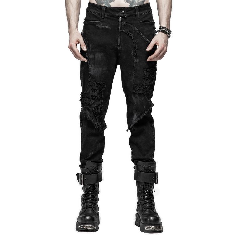 Black 'The Dark Tower' Pants