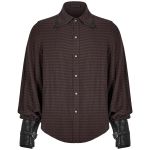 Brown 'Gadaric' Steampunk Shirt