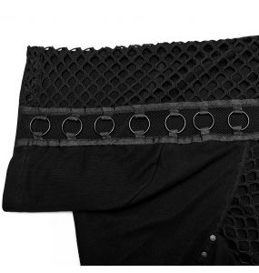 Black 'Alatheus' Hooded T-Shirt