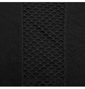 Black 'Alatheus' Hooded T-Shirt