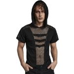 Black 'Alatheus' Hooded T-Shirt