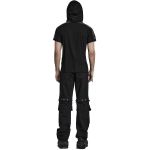 Black 'Alatheus' Hooded T-Shirt