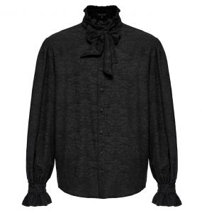 Black Jacquard 'Vinitharius' Shirt