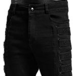 Pantalon 'Fredegar' en Sergé Noir