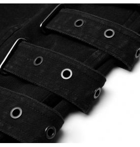 Pantalon 'Fredegar' en Sergé Noir