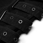 Pantalon 'Fredegar' en Sergé Noir