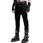 Pantalon 'Fredegar' en Sergé Noir