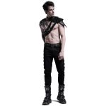 Pantalon 'Fredegar' en Sergé Noir