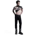 Pantalon 'Fredegar' en Sergé Noir