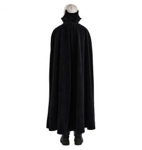 Black 'Vlad' Long Cloak