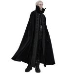 Black 'Vlad' Long Cloak