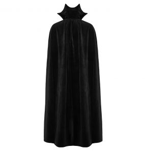 Black 'Vlad' Long Cloak