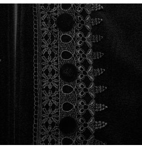 Black 'Vlad' Long Cloak