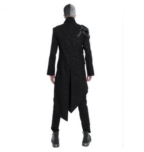 Manteau Asymétrique 'Segeric' Noir