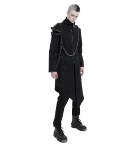 Manteau Asymétrique 'Segeric' Noir