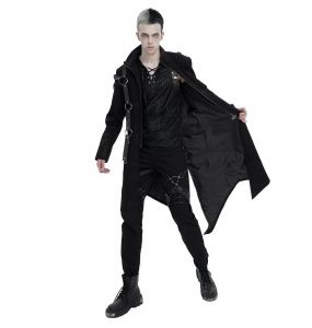 Manteau Asymétrique 'Segeric' Noir