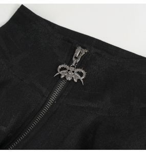 Black 'Segeric' Asymmetric Coat