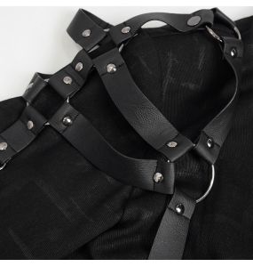 Manteau Asymétrique 'Segeric' Noir