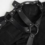 Manteau Asymétrique 'Segeric' Noir