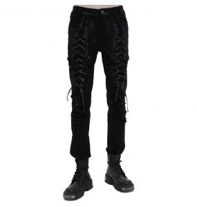 Pantalon 'Gainas' Noir