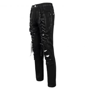 Pantalon 'Gainas' Noir