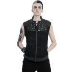 Black 'Alternative Squale' Waistcoat