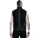 Black 'Alternative Squale' Waistcoat