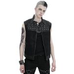 Black 'Alternative Squale' Waistcoat