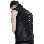 Black 'Alternative Squale' Waistcoat