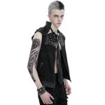 Black 'Alternative Squale' Waistcoat